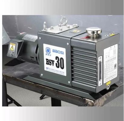BSV30 Two Stage Rotary Vane Vacuum Pump 30m3/H Low Vacuum Range For Refrigerator