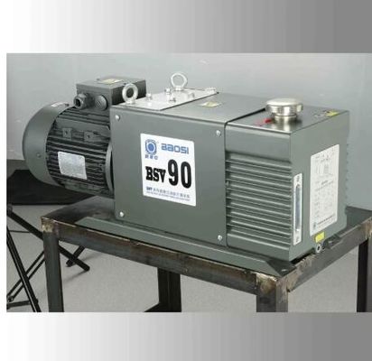 Painted Double Stage Oil Sealed Rotary Vacuum Pump Low Noise 90CBM/H Speed