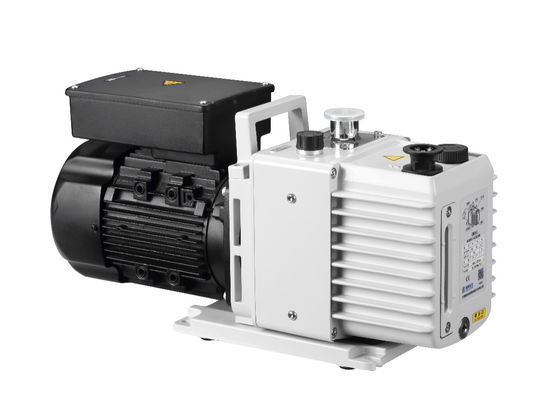 3.6m3/H Single Phase 0.4kw Rotary Vane Type Vacuum Pump Dual Stage