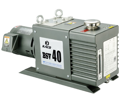BSV40 12L/S Oil Sealed Dual Stage Rotary Vane Vacuum Pump Lubricated In Green Color