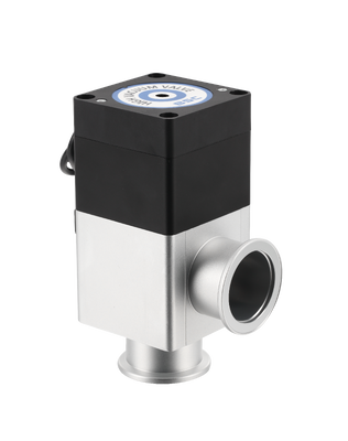 BAOSI GDQ Series GDQ-J25(B)MS Pneumatic High Vacuum Baffle Valve DN25 Pneumatic KF25 Aluminum Alloy (Magnetic Switch)