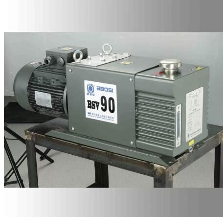 Painted Double Stage Oil Sealed Rotary Vacuum Pump Low Noise 90CBM/H Speed
