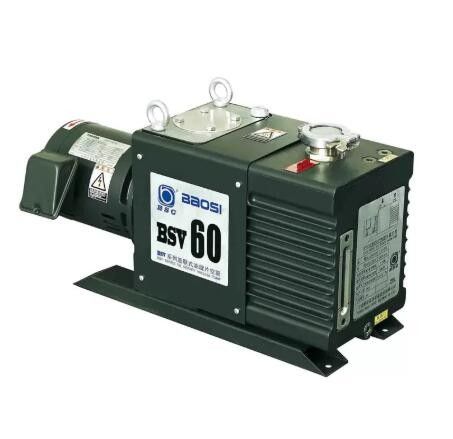 Small BSV60 60m3/H 2 Stage Oil Sealed Rotary Vacuum Pump With Oil Anti Return System