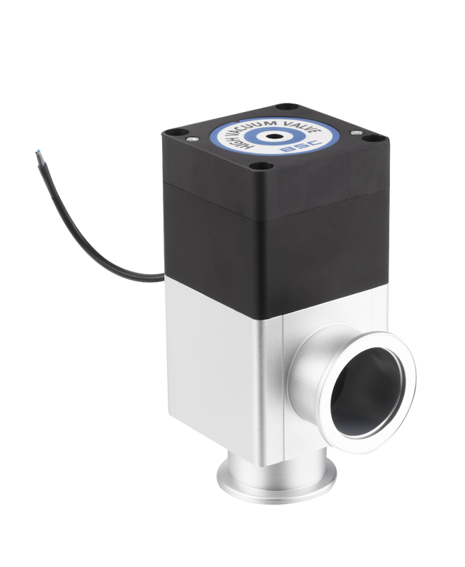 BAOSI GDQ Series GDQ-J40(B)MS Pneumatic High Vacuum Baffle Valve DN40 Pneumatic KF40 Aluminum Alloy (Magnetic Switch)