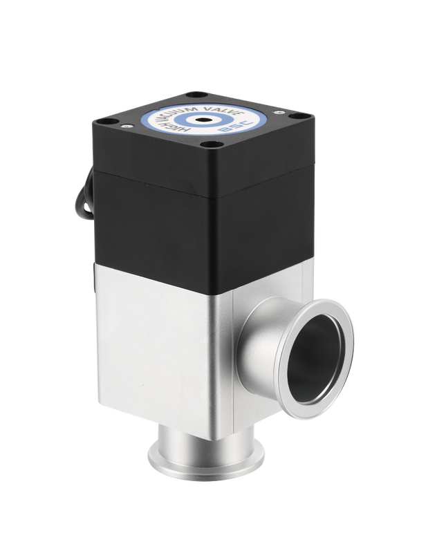 BAOSI GDQ Series GDQ-J25(B)MS Pneumatic High Vacuum Baffle Valve DN25 Pneumatic KF25 Aluminum Alloy (Magnetic Switch)